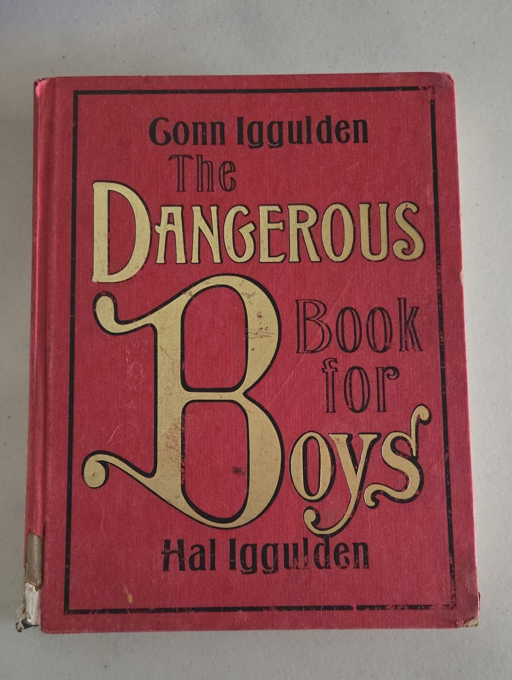 The Dangerous Book for Boys - Red Hardcover